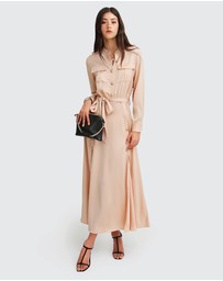 Belle & Bloom - Lover To Lover Maxi Shirt Dress
