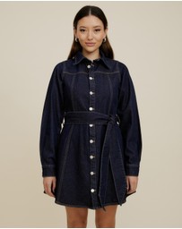 The Fated - Mara Denim Dress