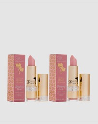 Silk Oil of Morocco - Argan Lip Balm - Duo Pack - Strawberry Punch - Value Pack