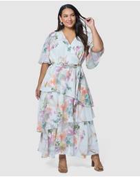 Pink Dusk by Curve Project - Hypnotic Maxi Dress
