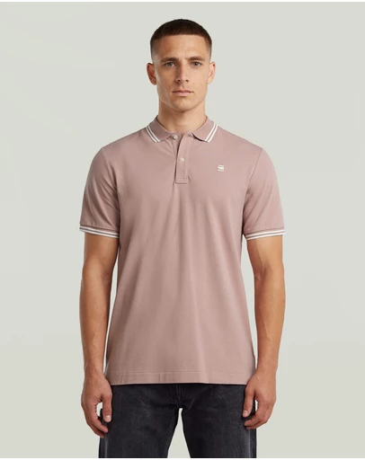 G-Star - Dunda slim stripe polo s\s