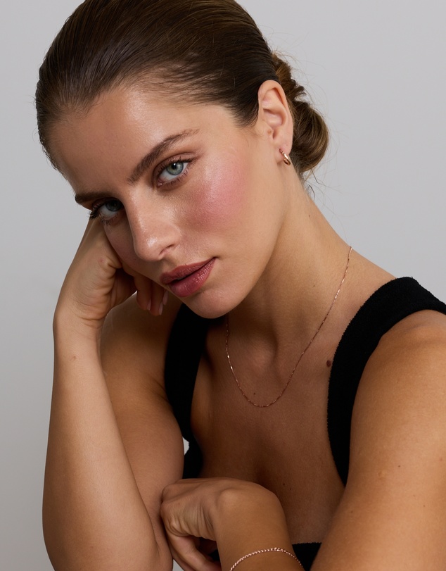 Michael Hill - 13mm Square Twist Hoop Earrings in 10ct Rose Gold