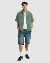 Cotton On - Washed Box Fit Short Sleeve Shirt
