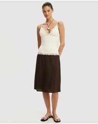 Cotton On - Hold Me Lace Trim Cami