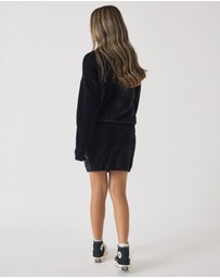 Decjuba Kids - Fluffy Knit Skirt -Teens