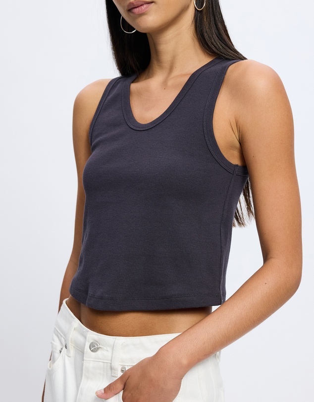 White By FTL - Wendy Rib Tank