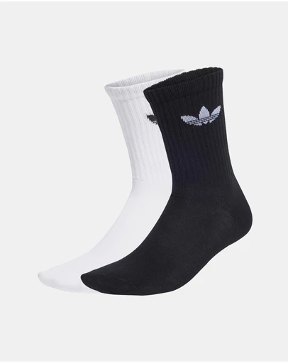 adidas Originals - 2-Pairs Ruffle Crew Socks