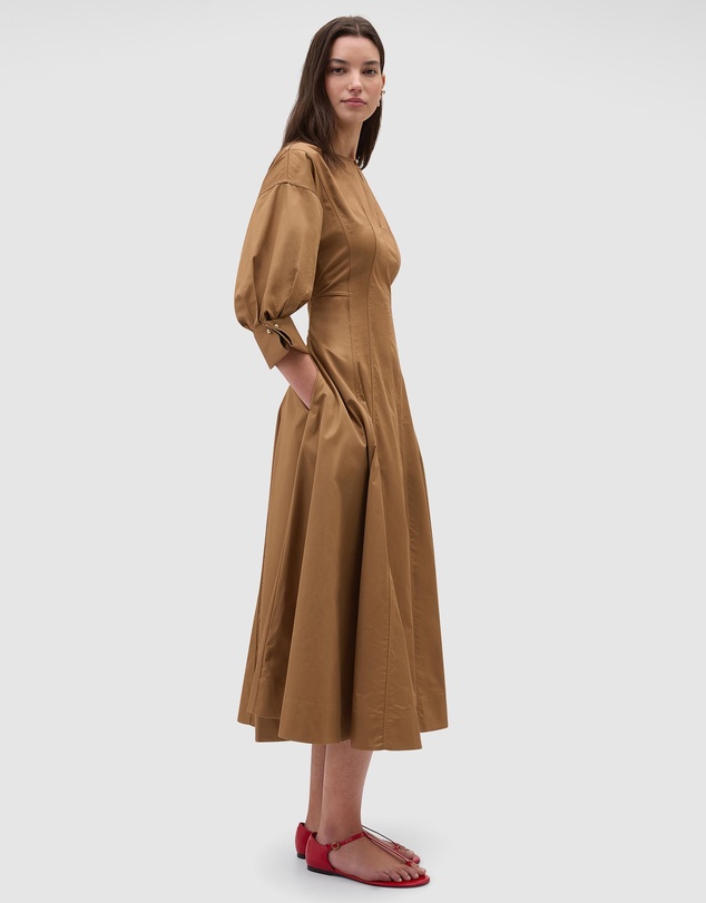 Oroton - Cuff Detail Day Dress