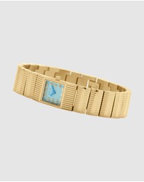 Breda - Groove Metal Bracelet Watch, 16MM