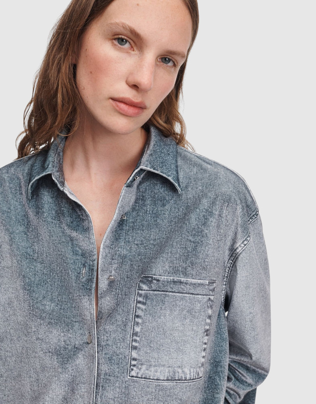 rag & bone - rb Miramar Velvet Connie Shirt