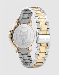 Plein Sport - Plein Glam 40mm Pink Dial and Gold-tone bracelet