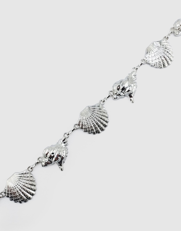 Miz Casa and Co - Mixed Shell Chain Belt