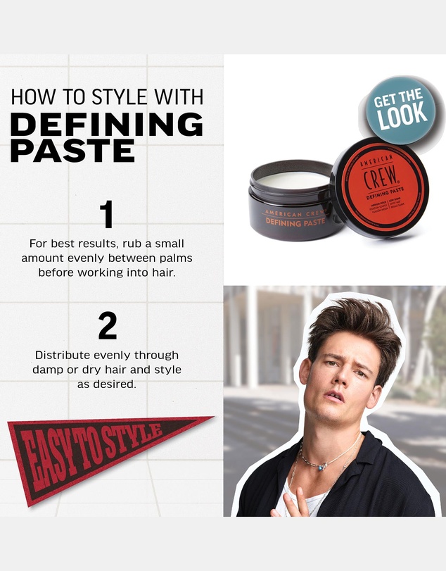American Crew - Crew Classic Defining Paste 3oz/85g