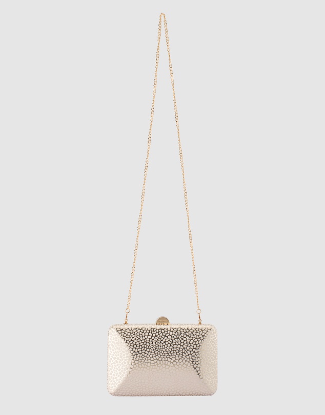 Olga Berg - Frankie Embossed Clutch