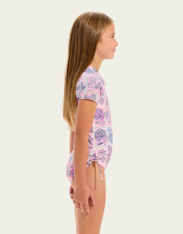 Seafolly - Bloom Floral Paddlesuit - Teens