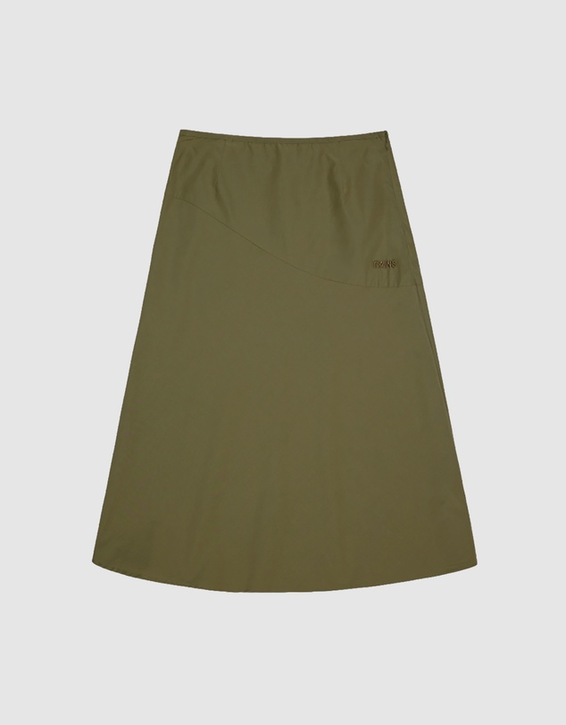 RAINS - Light Woven W Skirt Moss