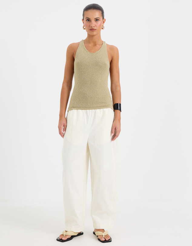 Calli - Carter Boucle Knit Top