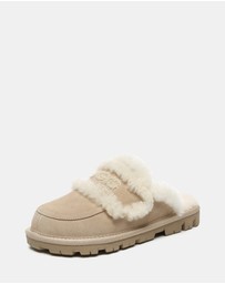 EVERAU - Australian Shepherd Ugg Rilee Cow Suede Upper House Shoes