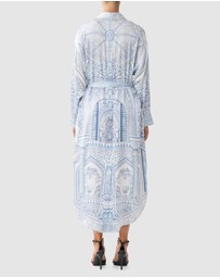 Camilla - Shirt Dress With Back Button Detail
