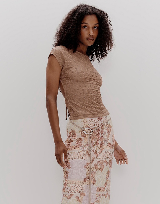 Ownley - Gina Mesh Tee