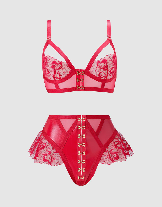 Ann Summers - Ecstatic Crotchless Set