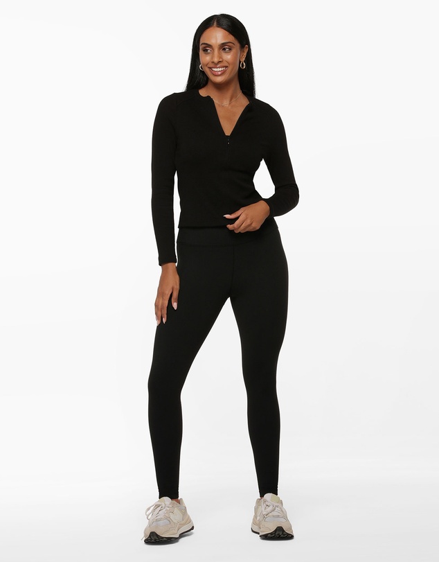 Lorna Jane - Lotus Thermal No Chafe Full Length Leggings