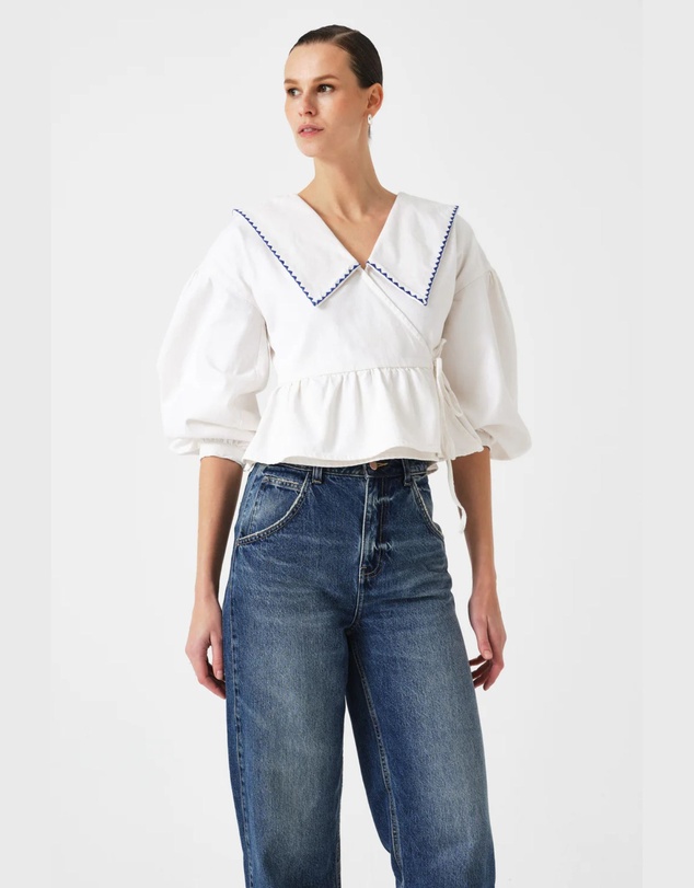 Seventy + Mochi Denim - Nour Blouse