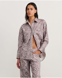 Jag - Leopard Denim Shirt