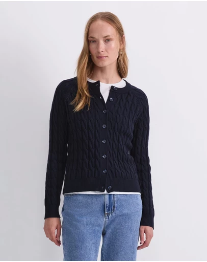 Sportscraft - Merino Cable Cardigan
