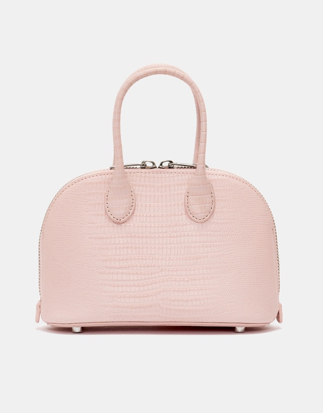 Self Portrait - Lizard Leather Toast Mini Bag