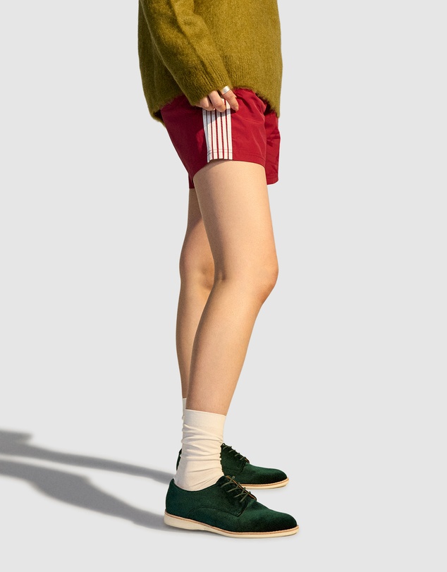 Rollie - Derby Velvet Shoe