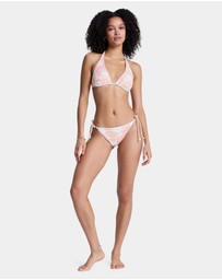 Roxy - Womens Hibiscus Hype Revo Tiki Tri Bikini Top