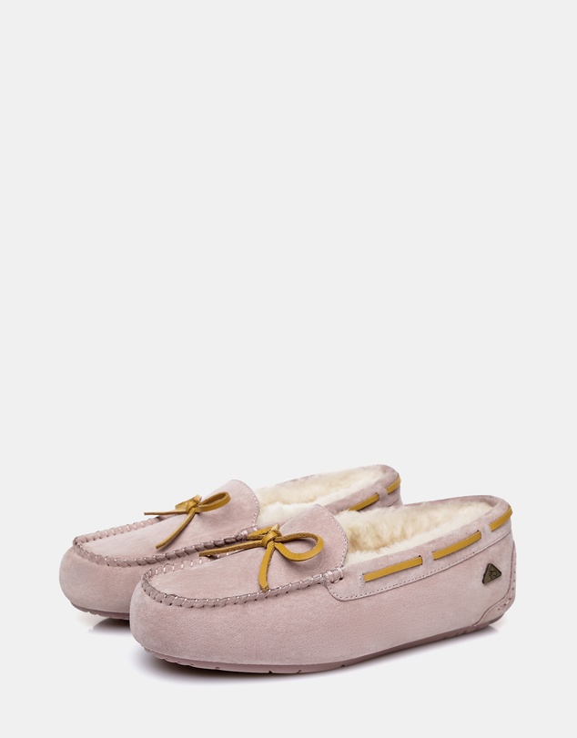 EVERAU - EverAU Ugg Miracle Moccasin Leather Upper Moccasins