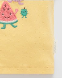 Purebaby - Pointelle Tee -Kids-Babies