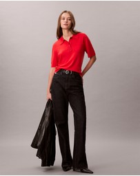 Calvin Klein - Merino Wool Polo Jumper