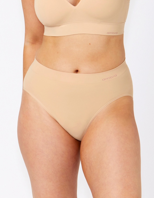 Ambra - 2 Pack Bondi Bare Hi Cut Brief