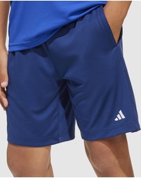 adidas Sportswear - Train Essentials Logo Regular Fit Shorts - Kids-Teens