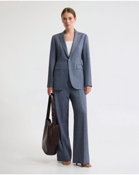 Oxford - Ebony Wool Blend Suit Jacket