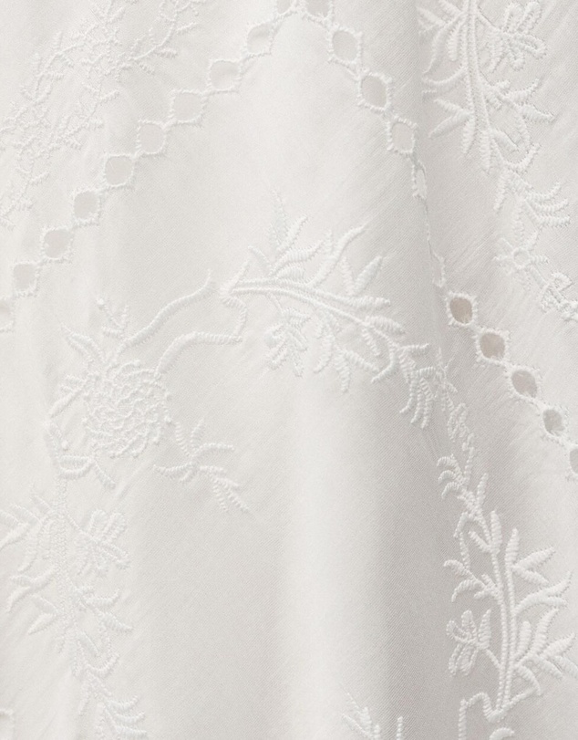 M.N.G - Moss Embroidered Dress