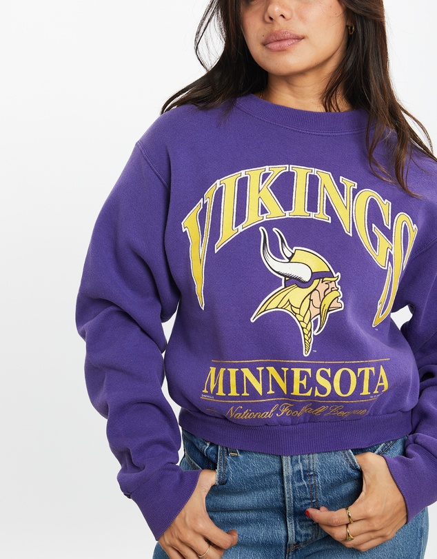 Vintage by The Real Deal - Pre Loved - 1996 NFL Minnesota Vikings Sweatshirt