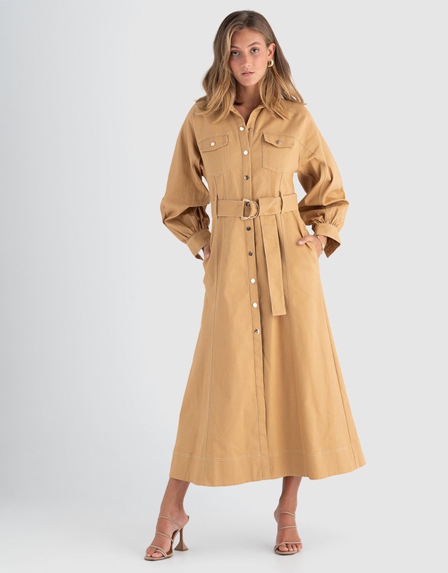 Pasduchas - Abundance Shirt Midi Dress