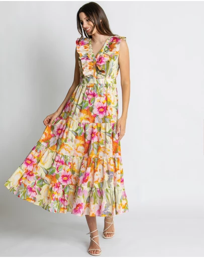 KACHEL - Natalie Maxi Dress