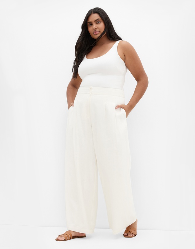 City Chic - Abbie Linen Pant