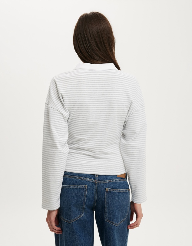 Cotton On - Everyday Smooth Polo Long Sleeve