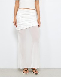 AERE - Asymmetric Maxi Skirt