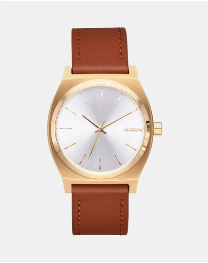 Nixon - Time Teller Leather Watch