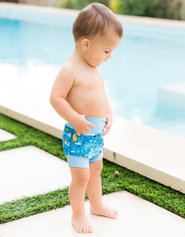 Splash About - Happy Nappy™ & Liners Bundle - Crocodile Swamp
