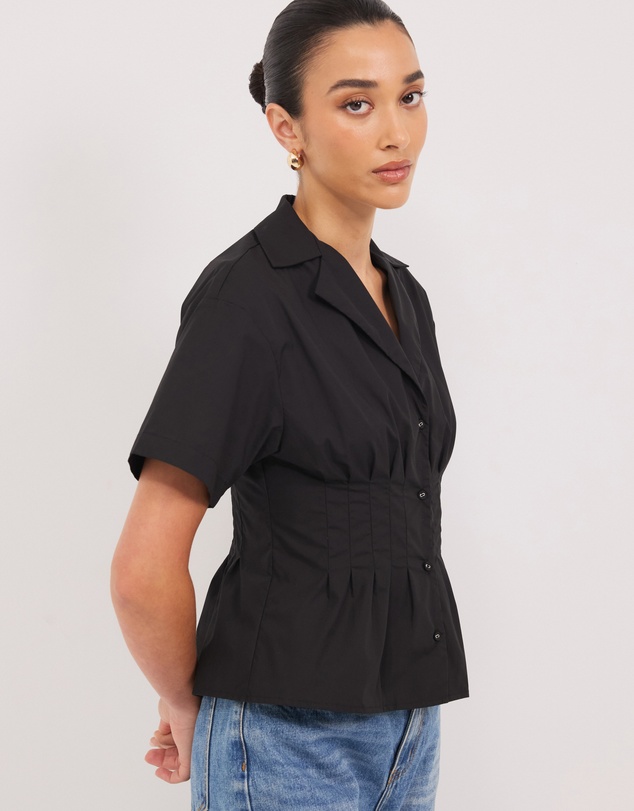 Calli - Liv Tucked Shirt