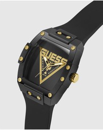 GUESS - GUESS Men's Black Analogue Watch