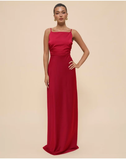 CHANCERY - Nora High Neck Maxi Dress
